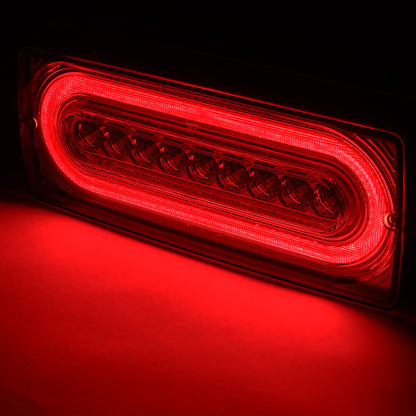 FAROS TRASEROS 99-17 MERCEDES-BENZ G-CLASS / 14-17 G63 AMG - LED - RED / CLEAR