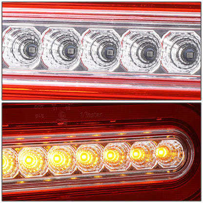 FAROS TRASEROS 99-17 MERCEDES-BENZ G-CLASS / 14-17 G63 AMG - LED - RED / CLEAR