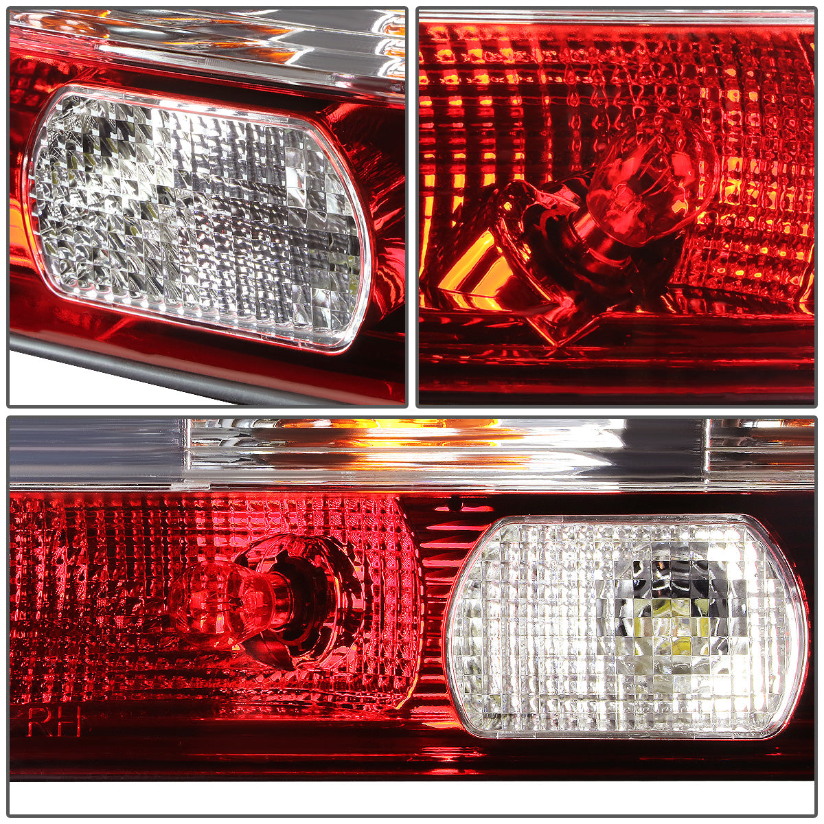 FAROS TRASEROS 92-00 LEXUS SC300, SC400 - RED / CLEAR