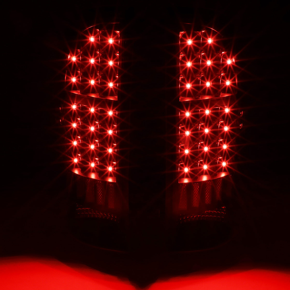 FAROS TRASEROS 05-15 TOYOTA TACOMA - LED - BLACK / CLEAR