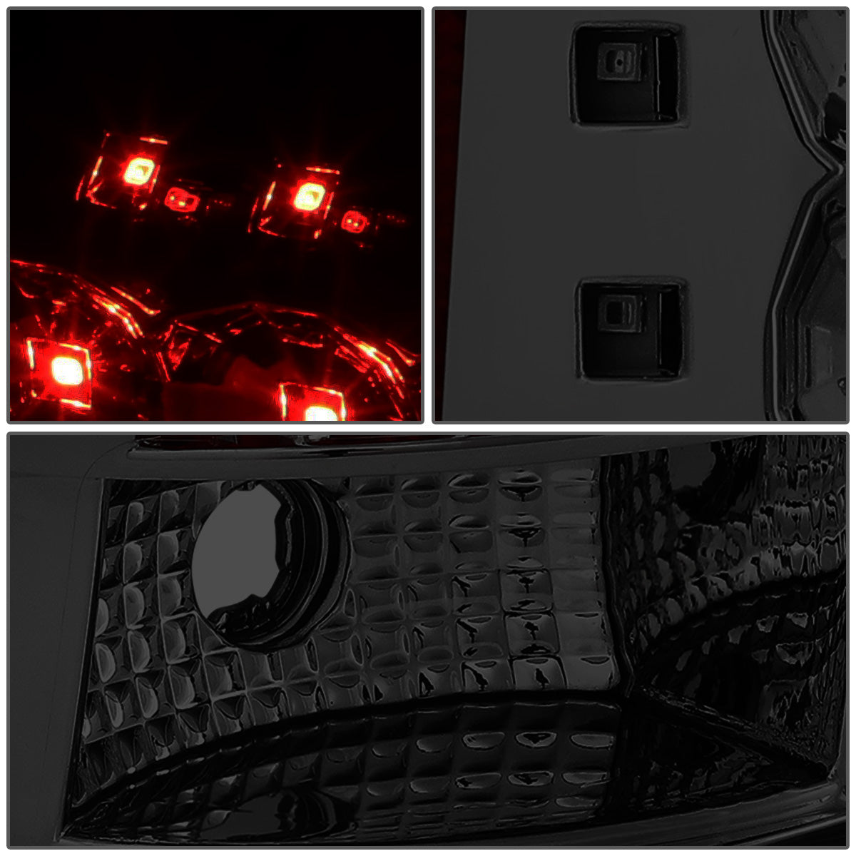 FAROS TRASEROS 05-15 TOYOTA TACOMA - LED - CHROME / SMOKE