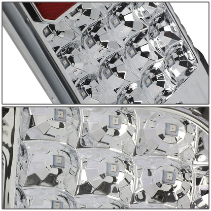 FAROS TRASEROS 14-18 TOYOTA TUNDRA - FULL LED - CHROME / CLEAR