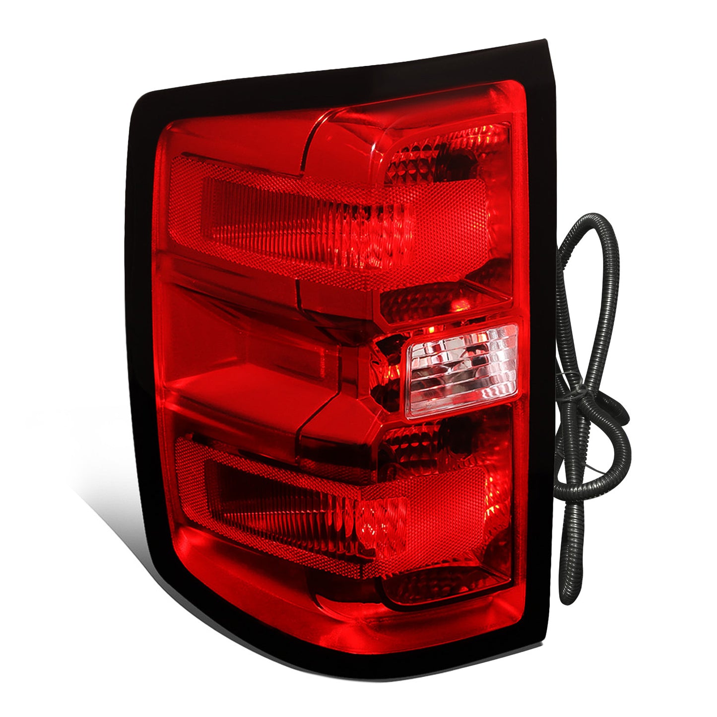 FAROS TRASEROS 14-18 CHEVY SILVERADO 1500 / 15-19 CHEVY SILVERADO 2500HD, SILVERADO 3500HD, GMC SIERRA 3500HD W/ DUALLY WHEELS / 2019 CHEVY SILVERADO 1500LD - FITS MODELS WITHOUT FACTORY LED TAIL LIGHTS -14-15 MODELS MUST REUSE ORIGINAL WIRING HARNESS -