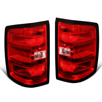 FAROS TRASEROS 14-18 CHEVY SILVERADO 1500 / 15-19 CHEVY SILVERADO 2500HD, SILVERADO 3500HD, GMC SIERRA 3500HD W/ DUALLY WHEELS / 2019 CHEVY SILVERADO 1500LD - FITS MODELS WITHOUT FACTORY LED TAIL LIGHTS -14-15 MODELS MUST REUSE ORIGINAL WIRING HARNESS -