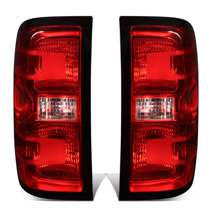 FAROS TRASEROS 14-18 CHEVY SILVERADO 1500 / 15-19 CHEVY SILVERADO 2500HD, SILVERADO 3500HD, GMC SIERRA 3500HD W/ DUALLY WHEELS / 2019 CHEVY SILVERADO 1500LD - FITS MODELS WITHOUT FACTORY LED TAIL LIGHTS -14-15 MODELS MUST REUSE ORIGINAL WIRING HARNESS -