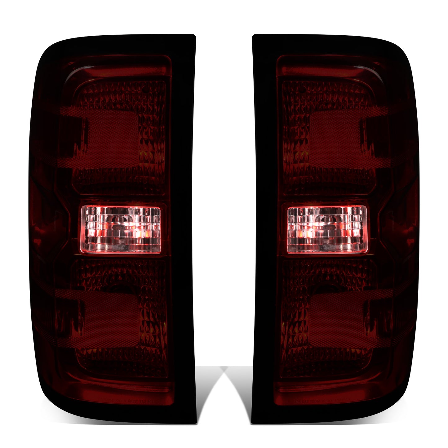 FAROS TRASEROS 14-18 CHEVY SILVERADO 1500 / 15-19 CHEVY SILVERADO 2500HD, SILVERADO 3500HD, GMC SIERRA 3500HD W/ DUALLY WHEELS / 2019 CHEVY SILVERADO 1500LD - FITS MODELS WITHOUT FACTORY LED TAIL LIGHTS -14-15 MODELS MUST REUSE ORIGINAL WIRING HARNESS -