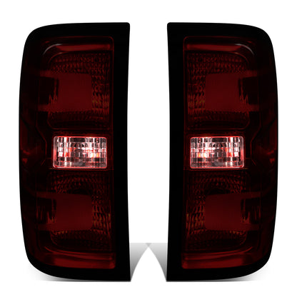 FAROS TRASEROS 14-18 CHEVY SILVERADO 1500 / 15-19 CHEVY SILVERADO 2500HD, SILVERADO 3500HD, GMC SIERRA 3500HD W/ DUALLY WHEELS / 2019 CHEVY SILVERADO 1500LD - FITS MODELS WITHOUT FACTORY LED TAIL LIGHTS -14-15 MODELS MUST REUSE ORIGINAL WIRING HARNESS -