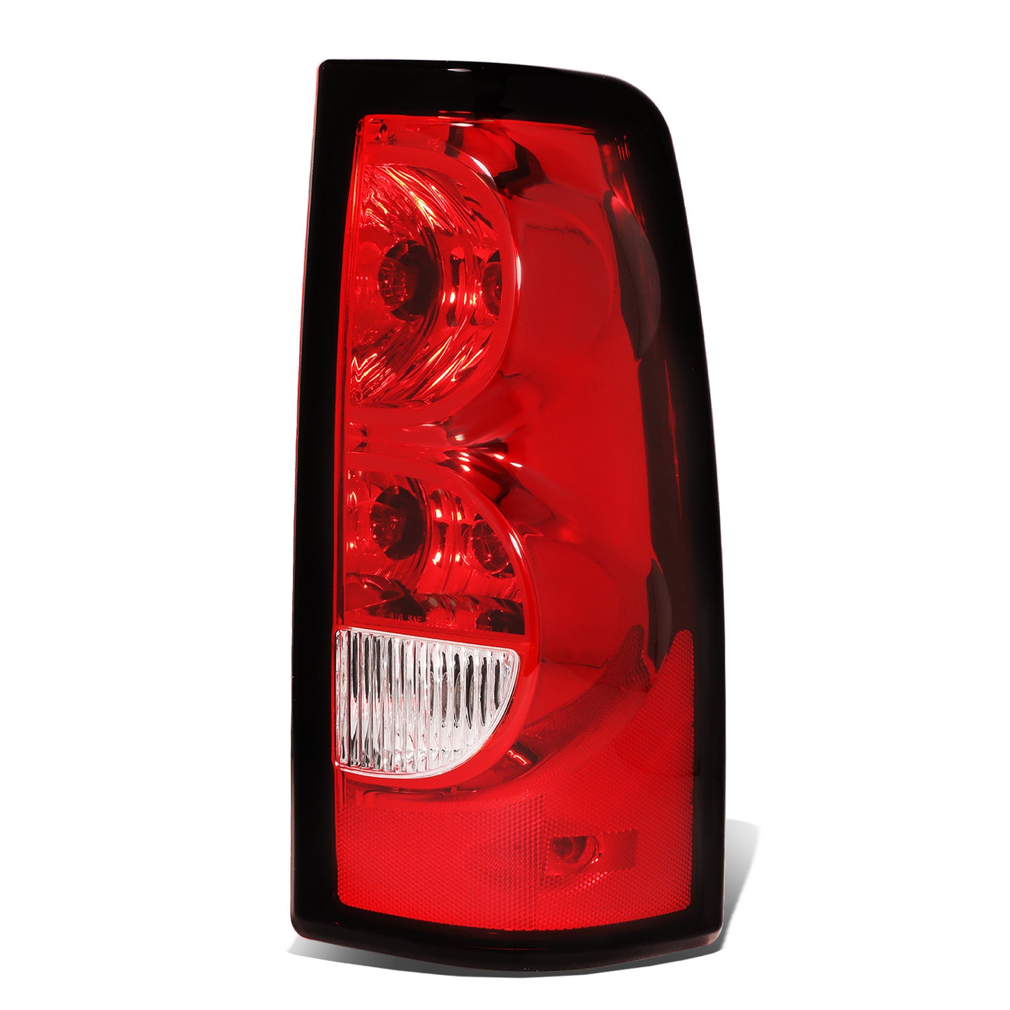FAROS TRASEROS 03-06 CHEVY SILVERADO 1500, 2500, 3500, 1500HD, 2500HD, 3500HD / 2007 CHEVY SILVERADO 1500, 1500HD, 2500HD, 3500 CLASSIC - FITS FLEETSIDE MODELS ONLY W/O DUALLY WHEELS - RIGHT - RED