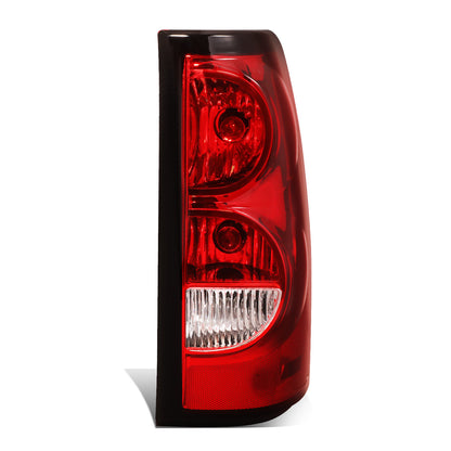 FAROS TRASEROS 03-06 CHEVY SILVERADO 1500, 2500, 3500, 1500HD, 2500HD, 3500HD / 2007 CHEVY SILVERADO 1500, 1500HD, 2500HD, 3500 CLASSIC - FITS FLEETSIDE MODELS ONLY W/O DUALLY WHEELS - RIGHT - RED