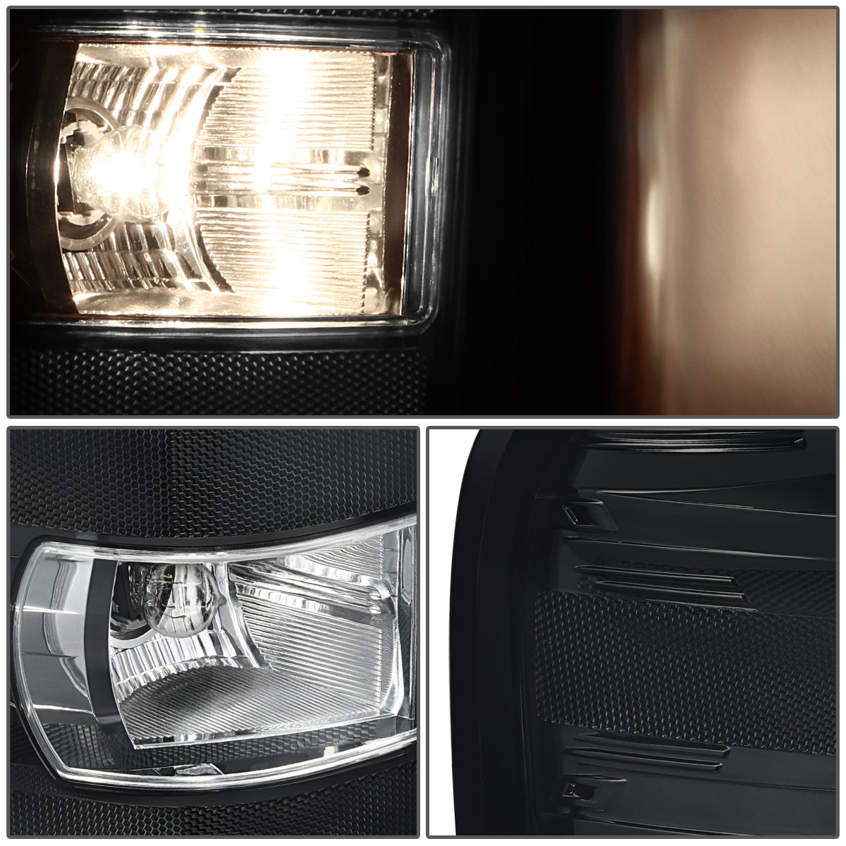 FAROS TRASEROS 07-13 SILVERADO 07-13 - BLACK / SMOKE