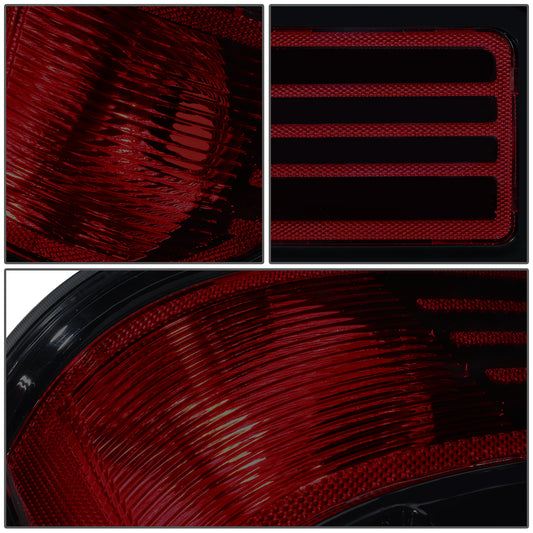 FAROS TRASEROS 09-14 FORD F-150 - BLACK/SMOKED