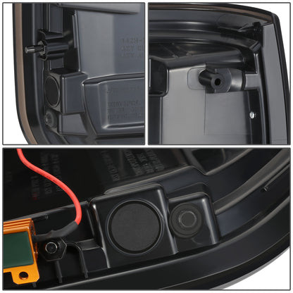 FAROS TRASEROS 09-14 FORD F-150 - LED - PAIR - SMOKE / RED