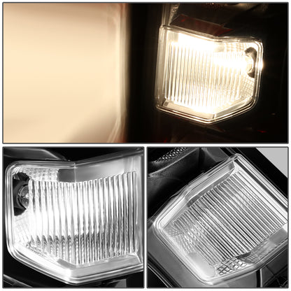 FAROS TRASEROS 19-24 CHEVY SILVERADO 1500 - FITS MODELS WITH FACTORY INCANDESCENT TAIL LIGHT ONLY - LED - BLACK / SMOKE
