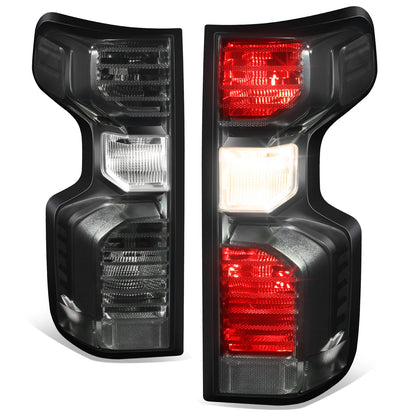 FAROS TRASEROS 19-24 CHEVY SILVERADO 1500 - FITS MODELS WITH FACTORY INCANDESCENT TAIL LIGHT ONLY - LED - BLACK / SMOKE
