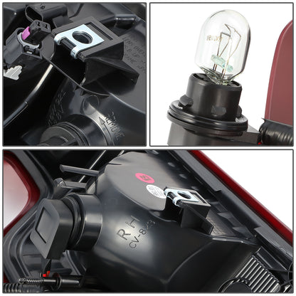 FAROS TRASEROS 19-24 CHEVY SILVERADO 1500 - FITS MODELS WITH FACTORY INCANDESCENT TAIL LIGHT ONLY - LED - RED