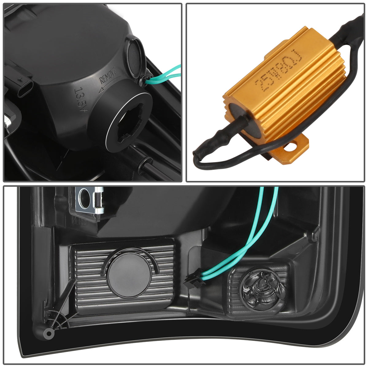FAROS TRASEROS 19-24 CHEVY SILVERADO 1500 LED,SMOKE LENS
