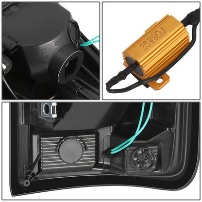 FAROS TRASEROS 19-24 CHEVY SILVERADO 1500 LED,SMOKE LENS