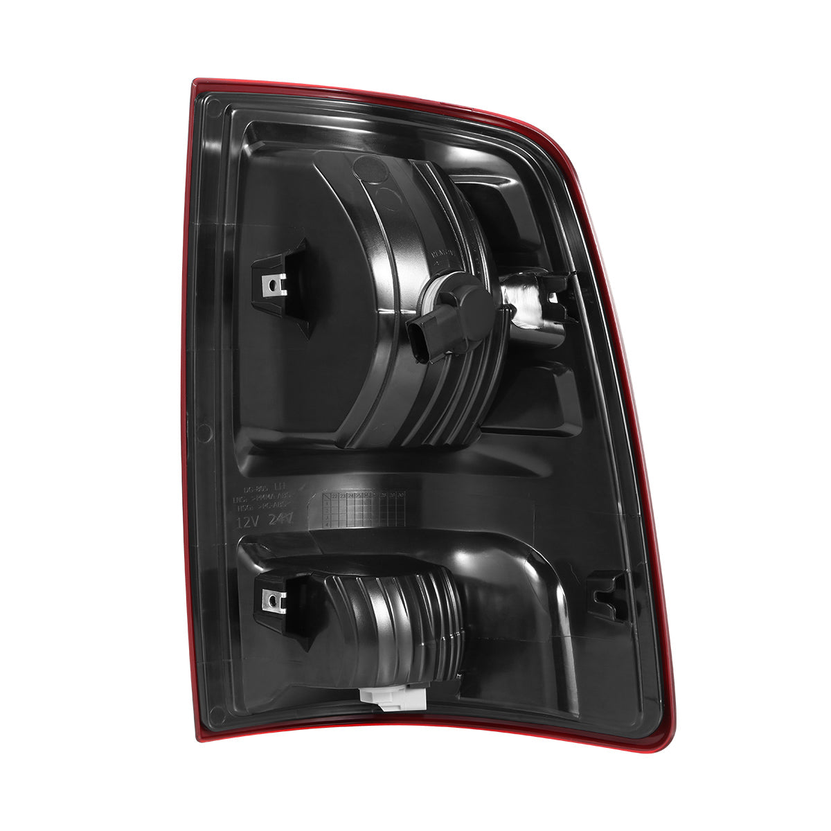 FAROS TRASEROS 09-10 DODGE RAM 1500 / 2010 RAM 2500, 3500 / 11-18 RAM 1500, 2500, 3500 / 19-22 RAM 1500 CLASSIC - FITS MODELS WITH FACTORY HALOGEN TAIL LIGHTS ONLY - DOES NOT FIT MODELS WITH FACTORY LED TAIL LIGHTS - LED - PAIR - RED