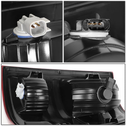 FAROS TRASEROS 09-10 DODGE RAM 1500 / 2010 RAM 2500, 3500 / 11-18 RAM 1500, 2500, 3500 / 19-22 RAM 1500 CLASSIC - FITS MODELS WITH FACTORY HALOGEN TAIL LIGHTS ONLY - DOES NOT FIT MODELS WITH FACTORY LED TAIL LIGHTS - LED - LEFT - RED