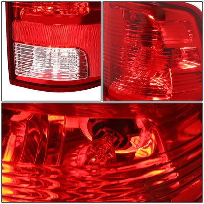 FAROS TRASEROS 09-10 DODGE RAM 1500 / 2010 RAM 2500, 3500 / 11-18 RAM 1500, 2500, 3500 / 19-22 RAM 1500 CLASSIC - FITS MODELS WITH FACTORY HALOGEN TAIL LIGHTS ONLY - DOES NOT FIT MODELS WITH FACTORY LED TAIL LIGHTS - LED - RIGHT - RED