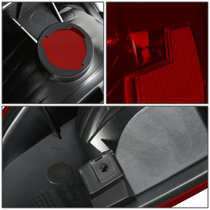 FAROS TRASEROS 04-12 CHEVROLET COLORADO / 04-12 GMC CANYON - DARK RED LENS - 1SETS IN ONE BOX(INCLUDE 1PC LEFT AND 1PC RIGHT)