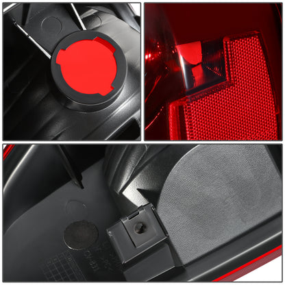 FAROS TRASEROS 04-12 CHEVY COLORADO, GMC CANYON - LED - PAIR - RED