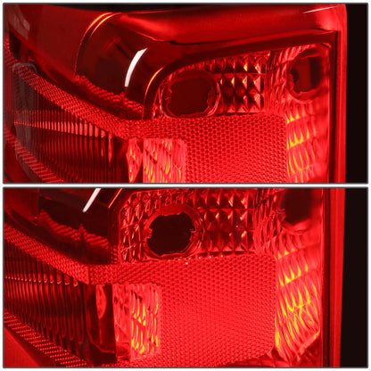 FAROS TRASEROS 14-19 CHEVY SILVERADO 1500 / 15-19 SILVERADO 2500HD, 3500HD, GMC SIERRA 3500HD WITH DUALLY WHEELS / 2019 SILVERADO 1500 LD - FITS MODELS WITHOUT FACTORY LED TAIL LIGHTS - LED - LEFT - RED