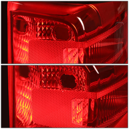 FAROS TRASEROS 14-19 CHEVY SILVERADO 1500 / 15-19 SILVERADO 2500HD, 3500HD, GMC SIERRA 3500HD WITH DUALLY WHEELS / 2019 SILVERADO 1500 LD - FITS MODELS WITHOUT FACTORY LED TAIL LIGHTS - LED - RIGHT - RED
