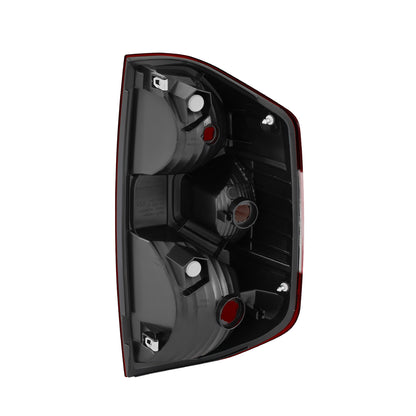 FAROS TRASEROS TY-822DKR - FITS 14-21 TOYOTA TUNDRA - SIDE TAIL LIGHT - DARK RED+CLEAR LENS - NO LAMP HOLDER, NO BULB - LEFT+ RIGHT - 2PCS