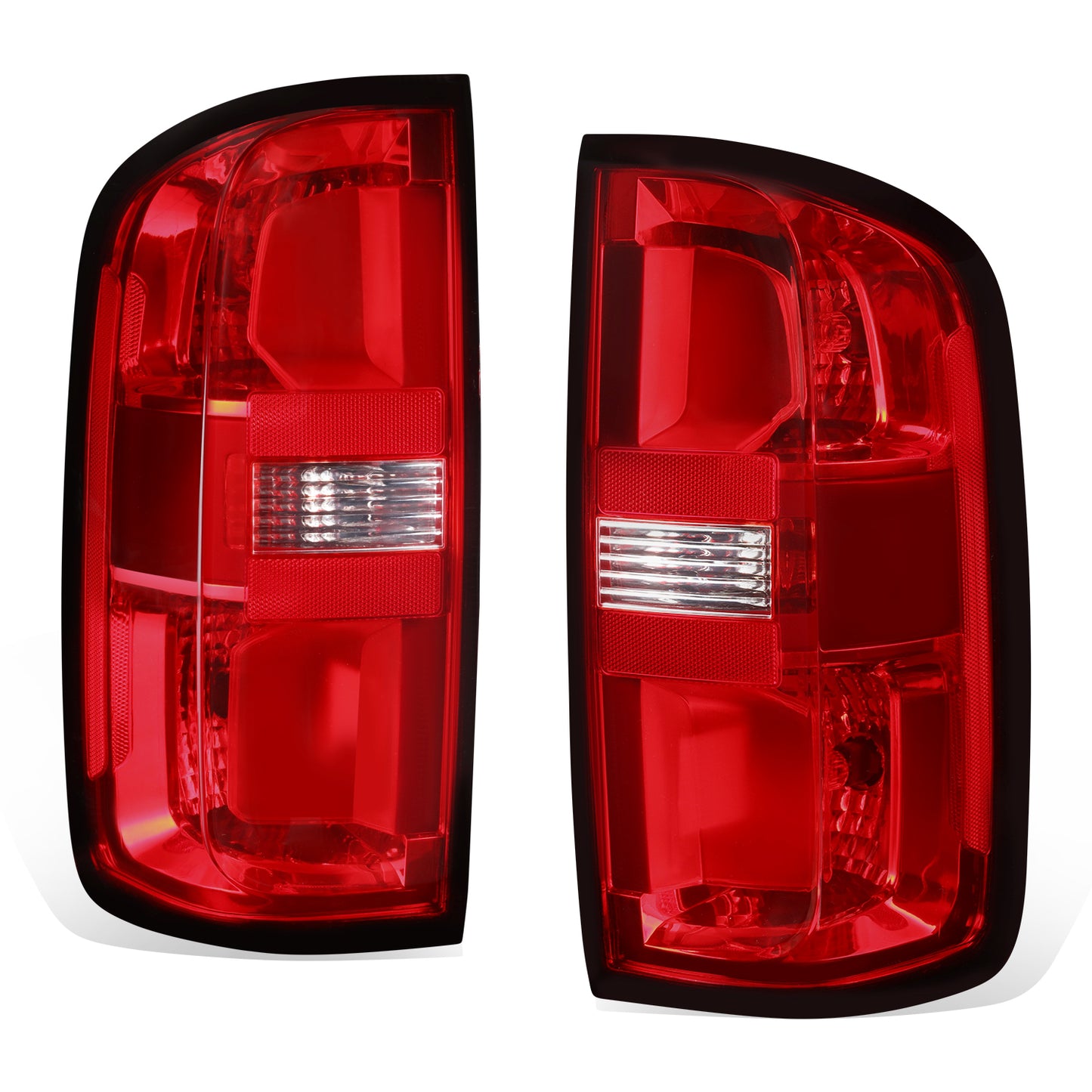 FAROS TRASEROS 15-22 CHEVY COLORADO - FACTORY OE STYLE - RED CLEAR - TAIL LIGHT BRAKE LAMP REPLACEMENT