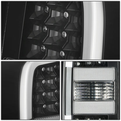 FAROS TRASEROS 15-22 CHEVY COLORADO - BLACK LED TAIL LIGHTS BRAKE LAMPS - LED LIGHT TUBE REPLACEMENT - DRIVER & PASSENGER - FULL CLEAR LENS