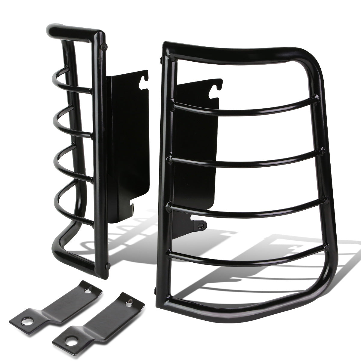 PROTECTOR FAROS TRASEROS TAIL LIGHT GUARD - 99-07 FORD F-250, F-350, F-450, F-550 - SUPER DUTY - BLACK