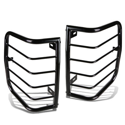 PROTECTOR FAROS TRASEROS TAIL LIGHT GUARD - 04-08 FORD F-150 FLEETSIDE, STYLESIDE MODELS - DOES NOT FIT STEPSIDE, FLARESIDE MODELS - BLACK