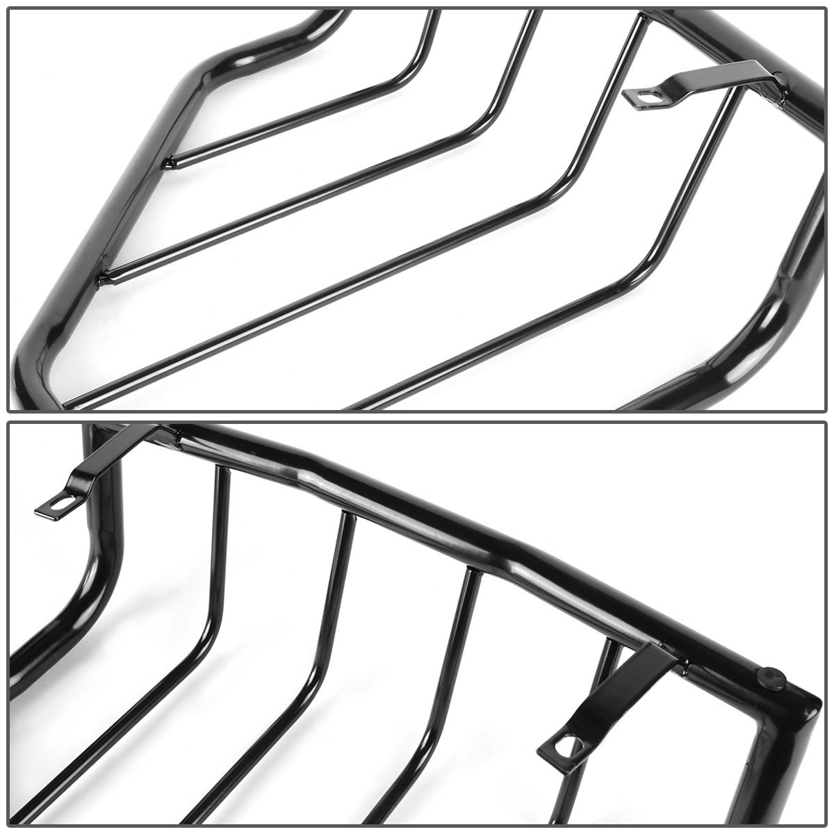 PROTECTOR FAROS TRASEROS TAIL LIGHT GUARD - 09-14 FORD F-150 - DOES NOT FIT STEPSIDE, FLARESIDE MODELS - BLACK