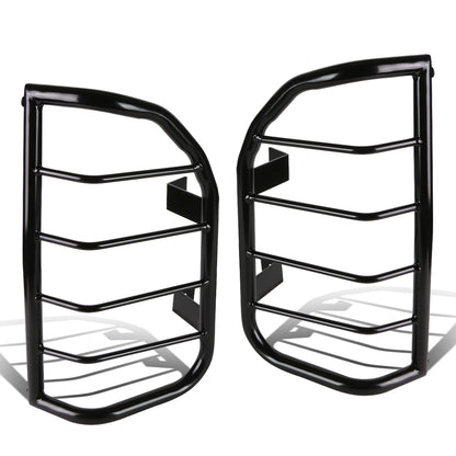 PROTECTOR FAROS TRASEROS TAIL LIGHT GUARD - 05-15 NISSAN XTERRA - BLACK
