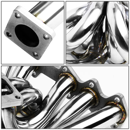 TURBO MANIFOLD TURBO MANIFOLD - SS - 86-92 TOYOTA SUPRA MK-III 1JZ-GTE - T25 FLANGE - 44M WG