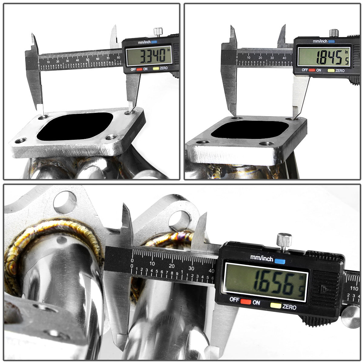 TURBO MANIFOLD TURBO MANIFOLD - SS - 86-92 TOYOTA SUPRA MK-III 1JZ-GTE - T25 FLANGE - 44M WG