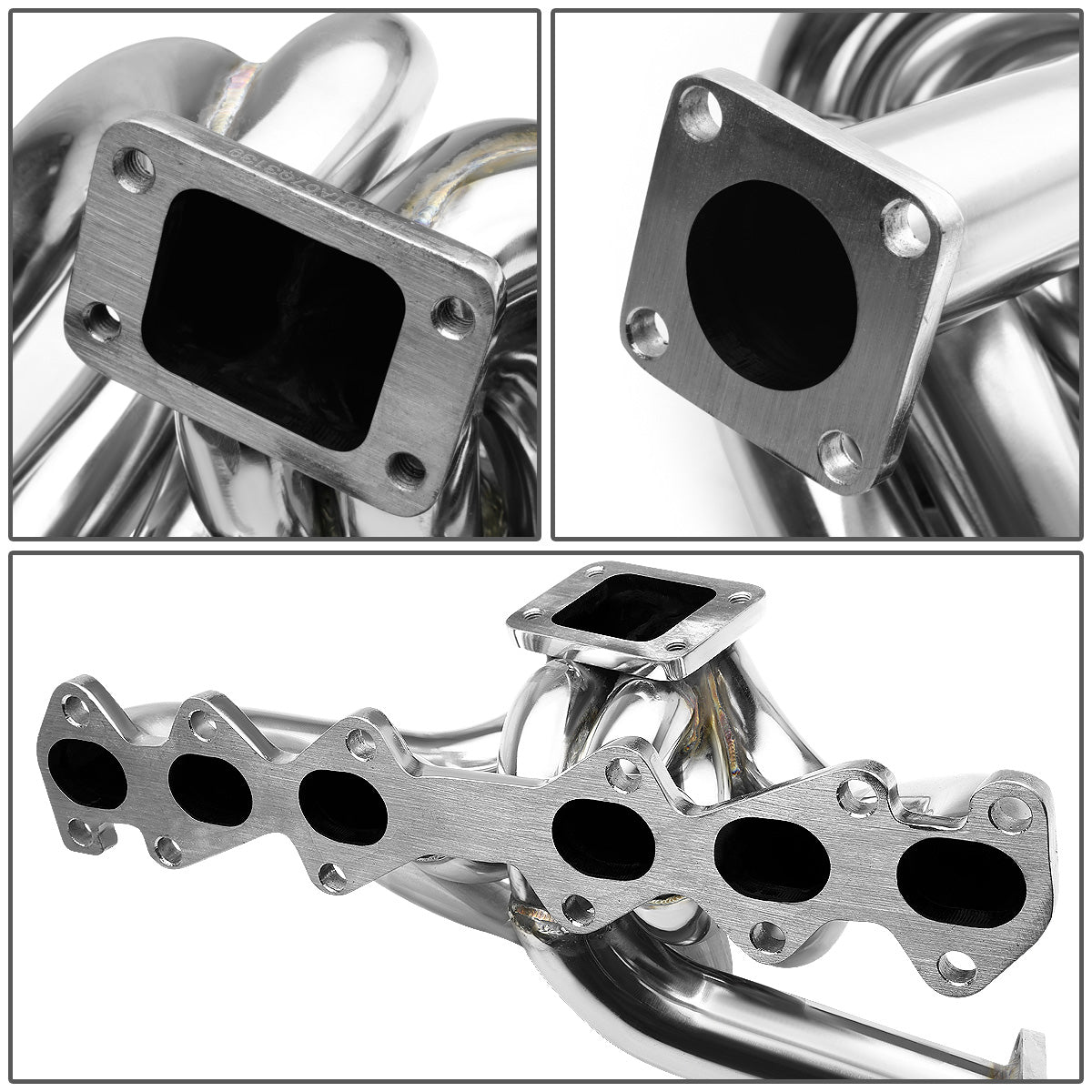 TURBO MANIFOLD TURBO MANIFOLD - SS - 86-92 TOYOTA SUPRA MK-III 1JZ-GTE - T3 FLANGE - 44M WG - I1-6