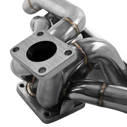 TURBO MANIFOLD TURBO MANIFOLD - SS - 86-92 TOYOTA SUPRA MK-IV/4 7M-GTE - T4 FLANGE - 40MM WG - I2-3