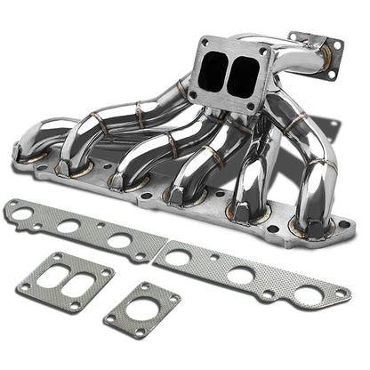 TURBO MANIFOLD TURBO MANIFOLD - SS - 86-92 TOYOTA SUPRA MK-IV/4 7M-GTE - T4 FLANGE - 40MM WG - I2-3