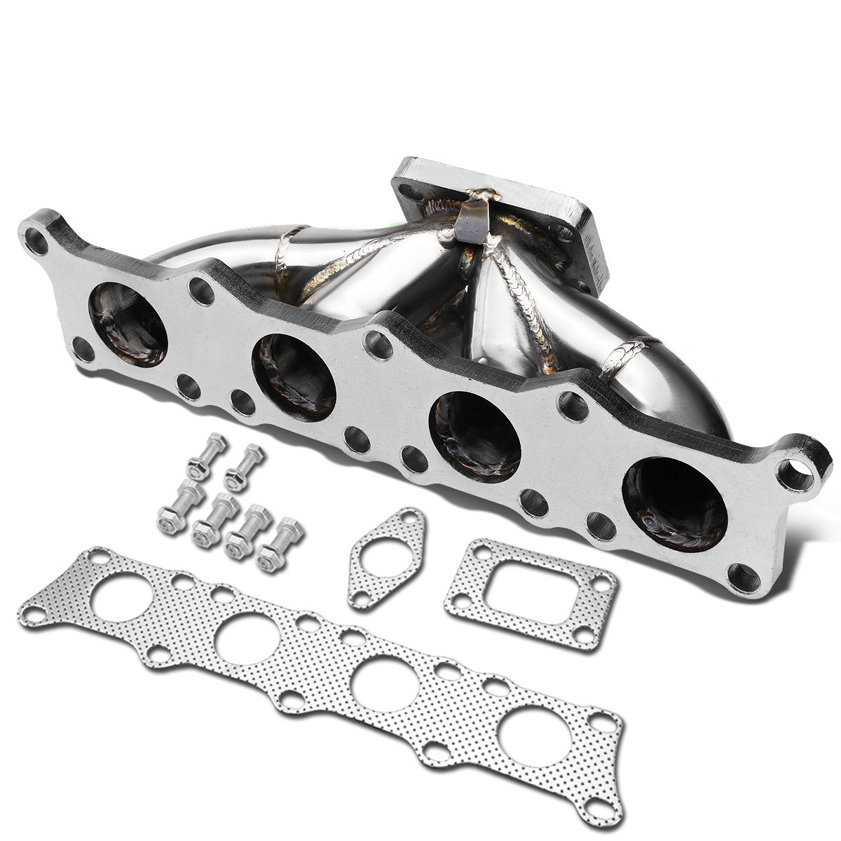 TURBO MANIFOLD TURBO MANIFOLD - SS - 97-06 AUDI A4 B5 B6 / 98-05 VW PASSAT 1.8T - T25 / T28 FLANGE - 35 / 38MM WG - I3-3