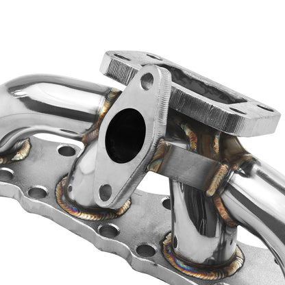 TURBO MANIFOLD TURBO MANIFOLD - SS - 97-06 AUDI A4 B5 B6 / 98-05 VW PASSAT 1.8T - T3 FLANGE - 35 / 38MM WG - I3-4