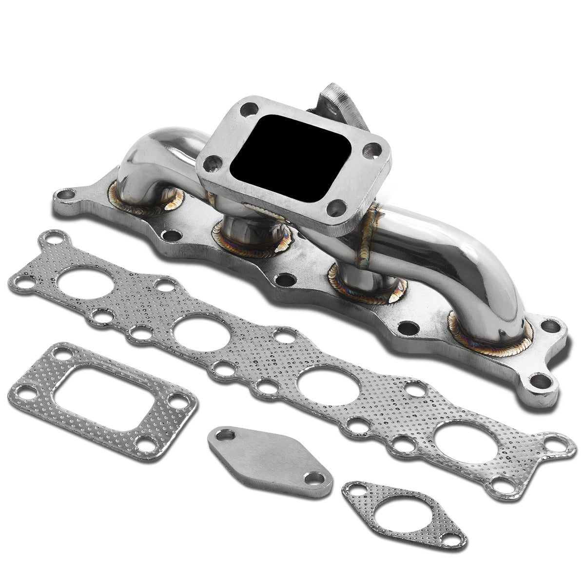 TURBO MANIFOLD TURBO MANIFOLD - SS - 97-06 AUDI A4 B5 B6 / 98-05 VW PASSAT 1.8T - T3 FLANGE - 35 / 38MM WG - I3-4