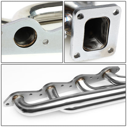 TURBO MANIFOLD TURBO MANIFOLD - SS - 66-95 CHEVY / 66-95 GMC 366, 396, 402, 427, 454 ENGINES - 38MM WASTEGATE PORTS - T4 TURBOS FLANGE