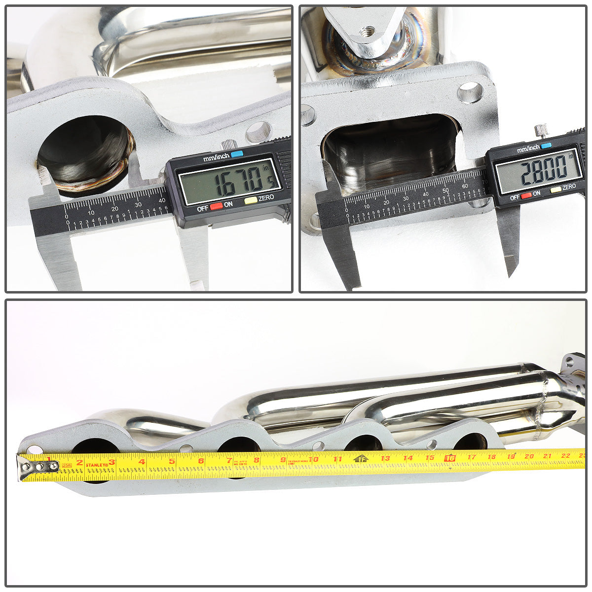 TURBO MANIFOLD TURBO MANIFOLD - SS - 66-95 CHEVY / 66-95 GMC 366, 396, 402, 427, 454 ENGINES - 38MM WASTEGATE PORTS - T4 TURBOS FLANGE