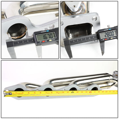 TURBO MANIFOLD TURBO MANIFOLD - SS - 66-95 CHEVY / 66-95 GMC 366, 396, 402, 427, 454 ENGINES - 38MM WASTEGATE PORTS - T4 TURBOS FLANGE