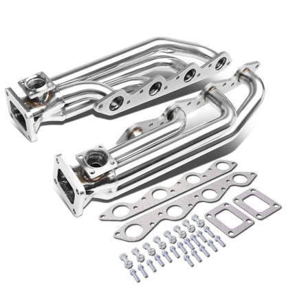 TURBO MANIFOLD TURBO MANIFOLD - SS - 66-95 CHEVY / 66-95 GMC 366, 396, 402, 427, 454 ENGINES - 46MM WASTEGATE PORTS - T4 TURBOS FLANGE