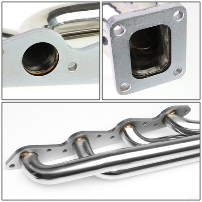 TURBO MANIFOLD TURBO MANIFOLD - SS - 66-95 CHEVY / 66-95 GMC 366, 396, 402, 427, 454 ENGINES - T4 TURBOS FLANGE