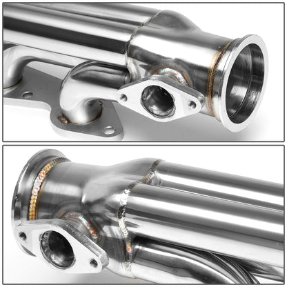 TURBO MANIFOLD TURBO MANIFOLD - SS - 66-95 CHEVY / 66-95 GMC 366, 396, 402, 427, 454 ENGINES - 38MM WASTEGATE PORTS - 3" V-BAND FLANGE