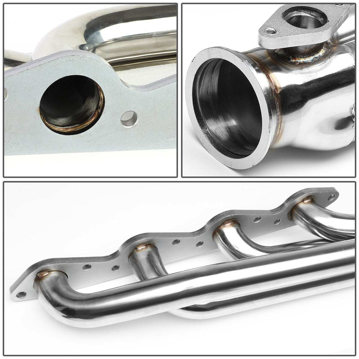 TURBO MANIFOLD TURBO MANIFOLD - SS - 66-95 CHEVY / 66-95 GMC 366, 396, 402, 427, 454 ENGINES - 38MM WASTEGATE PORTS - 3" V-BAND FLANGE